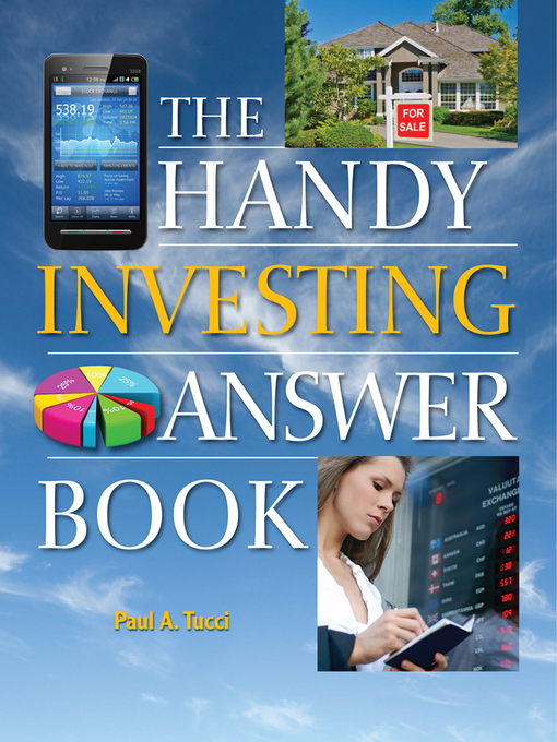 Title details for The Handy Investing Answer Book by Paul A Tucci - Wait list